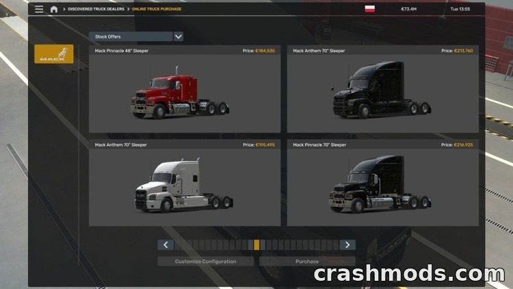 Mack Fleet – Mack Anthem and Pinnacle with Their Own Dealer – screenshot 5
