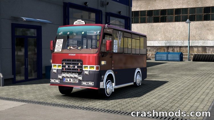Magirus M2000 – Bus with Lemon Yellow Headlights and 5 Horns – screenshot 4