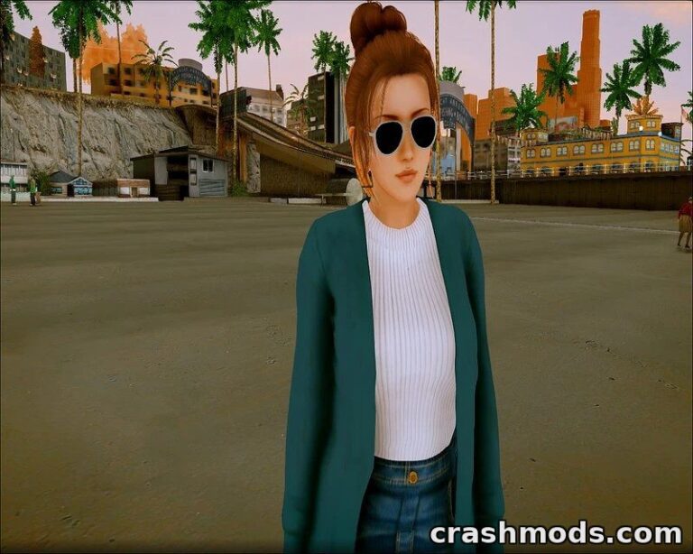 Mai Shiranui Korean Style – Dead or Alive 5 Skin GTA San Andreas mod screenshot