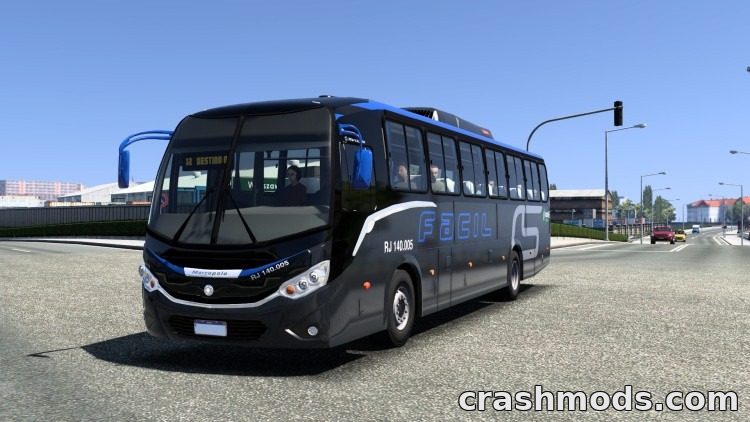 Marcopolo Viaggio G8 800 – Brazilian Coach with 13 Skins Euro Truck Simulator 2 mod screenshot