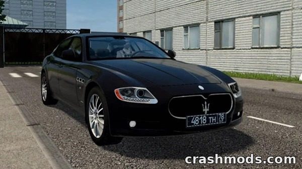 Maserati Quattroporte Sport GT-S 2011 – 440 hp Luxury Sedan City Car Driving mod screenshot