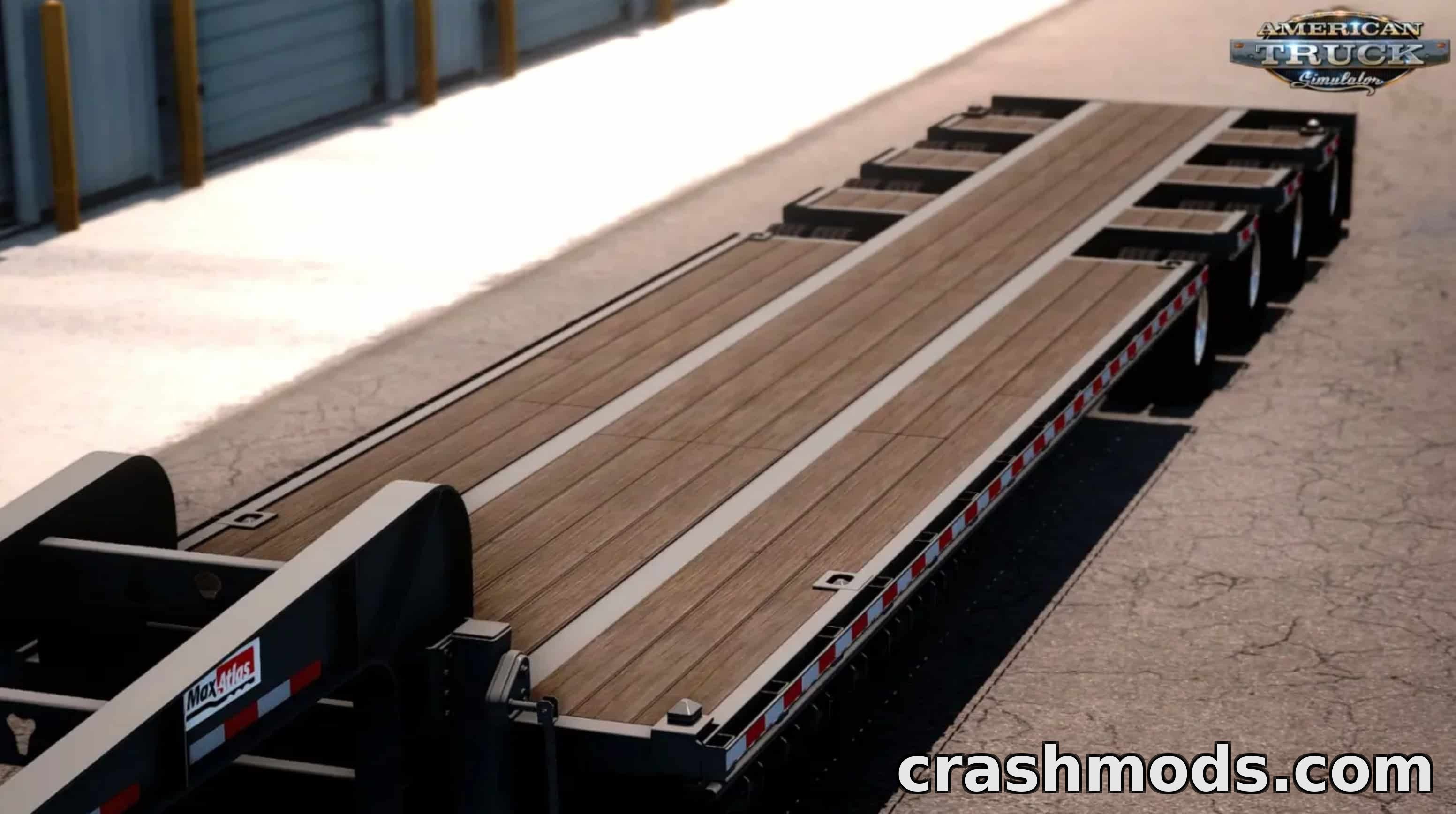 Max Atlas Container Trailer – Realistic Hauler – screenshot 3