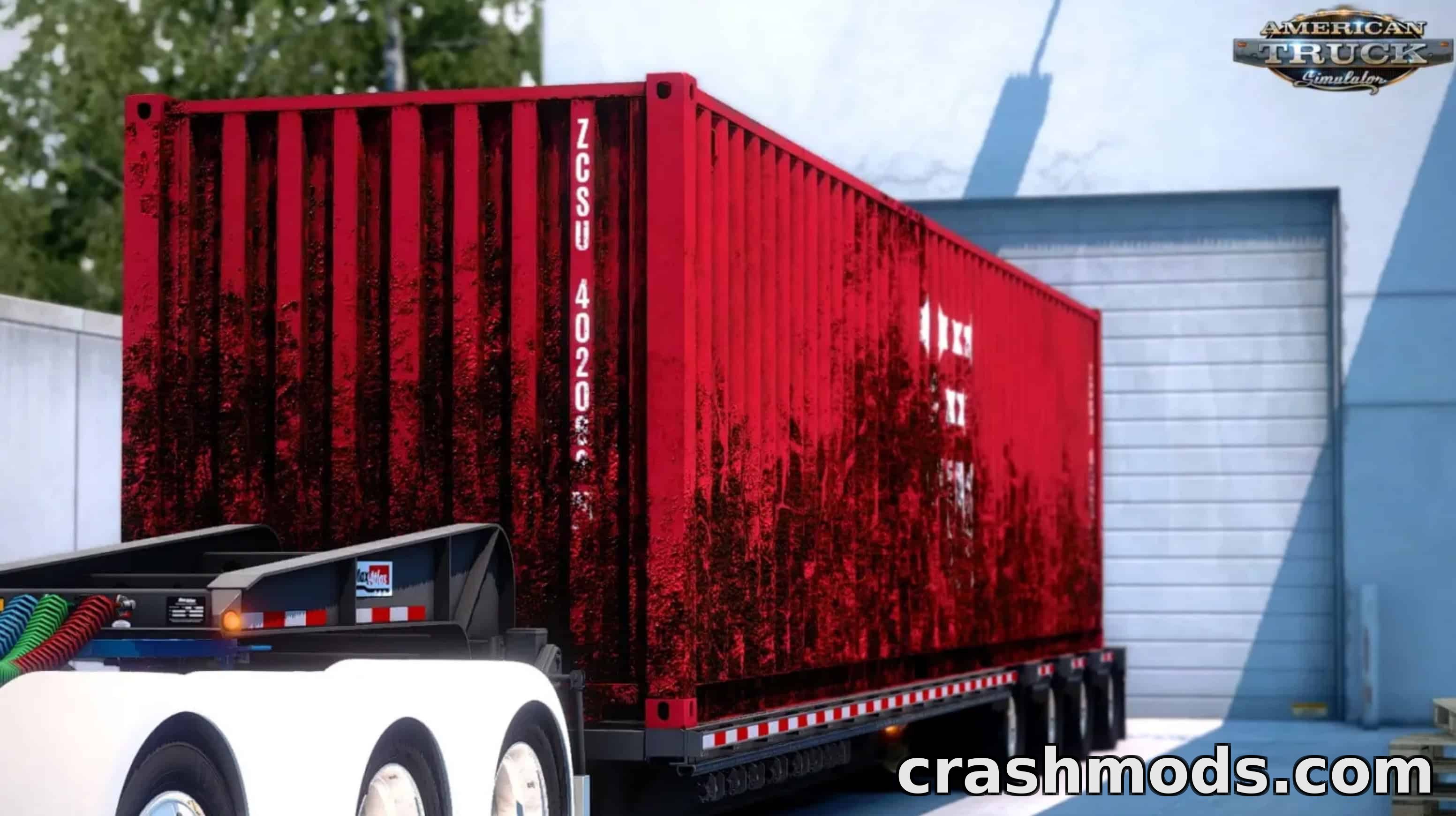 Max Atlas Container Trailer – Realistic Hauler – screenshot 5