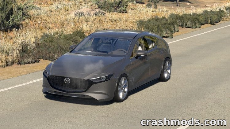 Mazda 3 Hatchback Skyactiv-G – PBR Materials and Detailed Cabin – screenshot 2