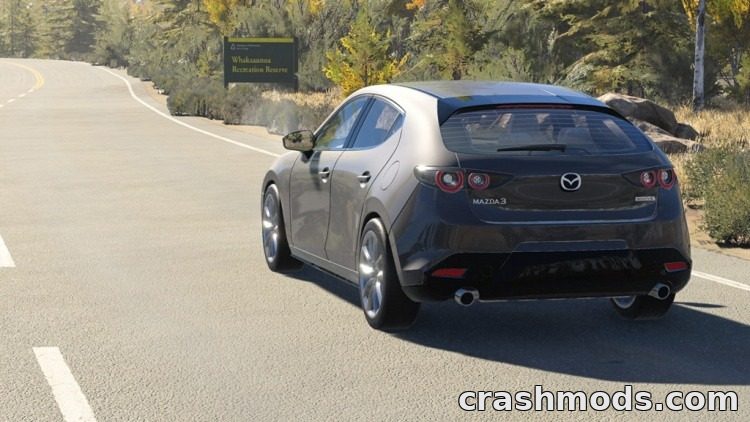 Mazda 3 Hatchback Skyactiv-G – PBR Materials and Detailed Cabin – screenshot 4