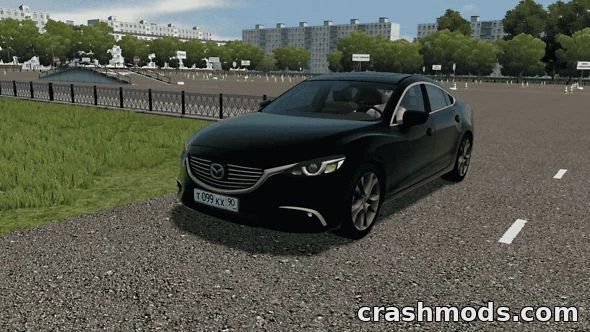 Mazda 6 2.5 2018 – Mid-Size Sedan with Six-Speed Gearboxes City Car Driving mod screenshot