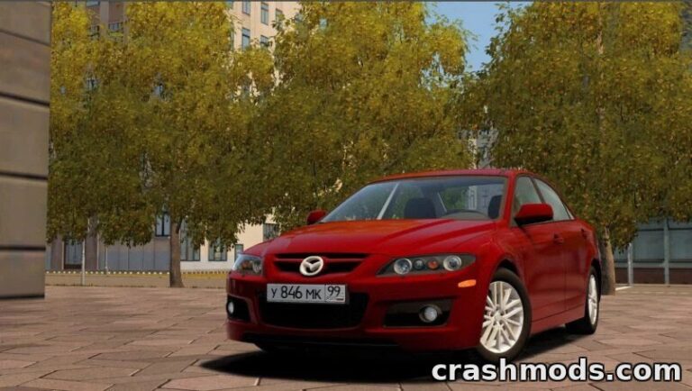 Mazda 6 MPS 2007 Turbo Sedan with 7 Extras City Car Driving mod screenshot