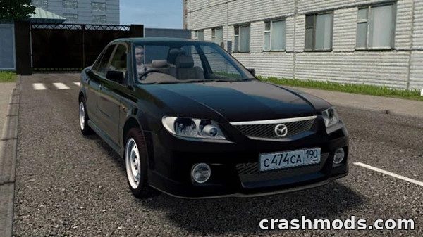 Mazda Familia 1.6 – 98 hp Front-Drive Car with 4-Speed Automatic City Car Driving mod screenshot