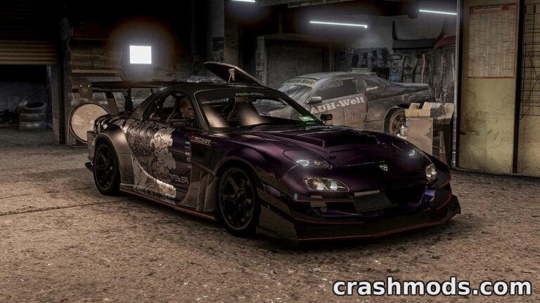 Mazda RX-7 Quad Rotor Turbo AWD Redd Tuned – 1495 hp Build Assetto Corsa mod screenshot