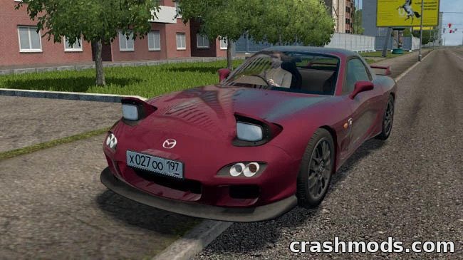 Mazda RX-7 Rotary Sports Car City Car Driving mod screenshot