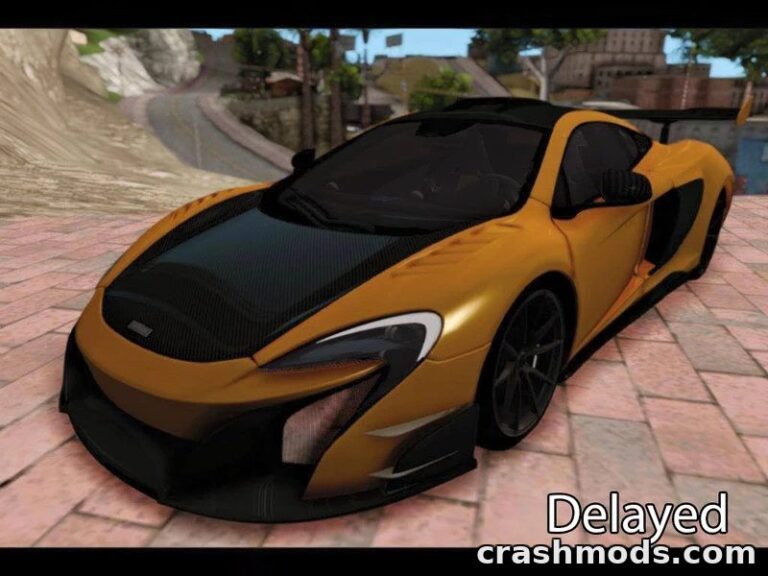 McLaren 650S Spyder ZenWorks – Open-Top British Supercar GTA San Andreas mod screenshot