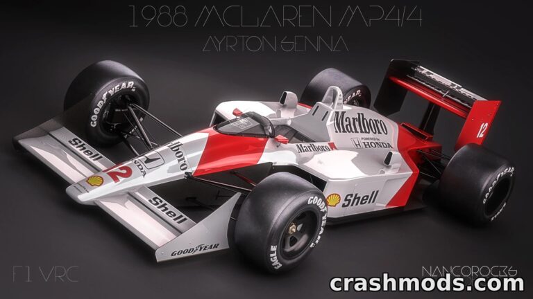 McLaren-Honda MP4/4 – Legendary F1 Turbo Car Recreation Assetto Corsa mod screenshot