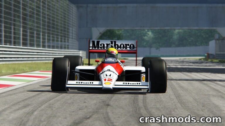 McLaren-Honda MP4/4 – Twin-Turbo F1 Car with 12 Season Liveries Assetto Corsa mod screenshot