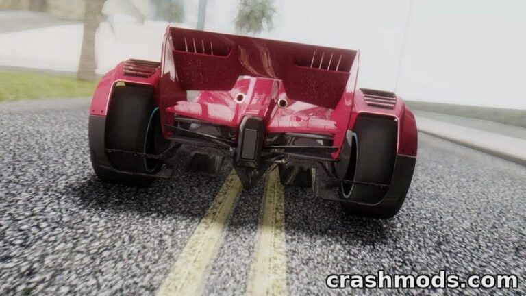 McLaren MP4-X – Concept Supercar Replacing Hotring Racer B GTA San Andreas mod screenshot