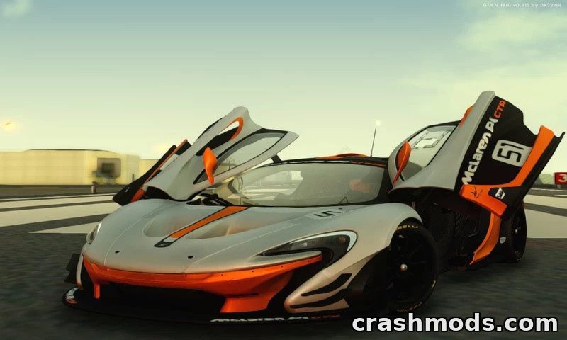 McLaren P1 GTR 2015 – Track Hypercar for Low-Mid PCs – screenshot 2