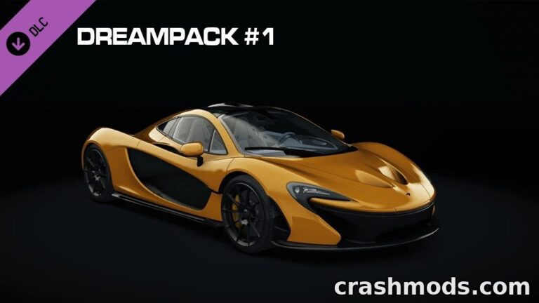 McLaren P1 – Twin-Turbo Hybrid Hypercar Assetto Corsa mod screenshot