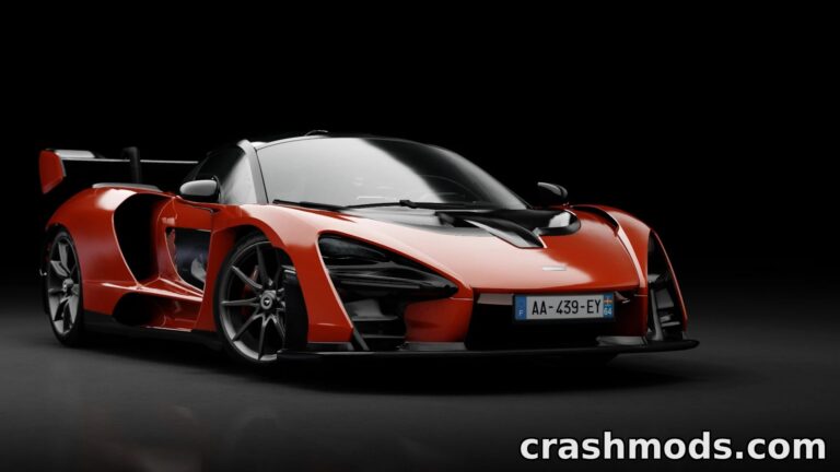 McLaren Senna – Track-Focused Twin-Turbo Supercar Assetto Corsa mod screenshot