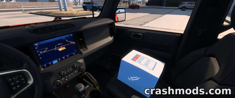 Medical Courier Jobs – Road Trip Delivery Add-on American Truck Simulator mod screenshot