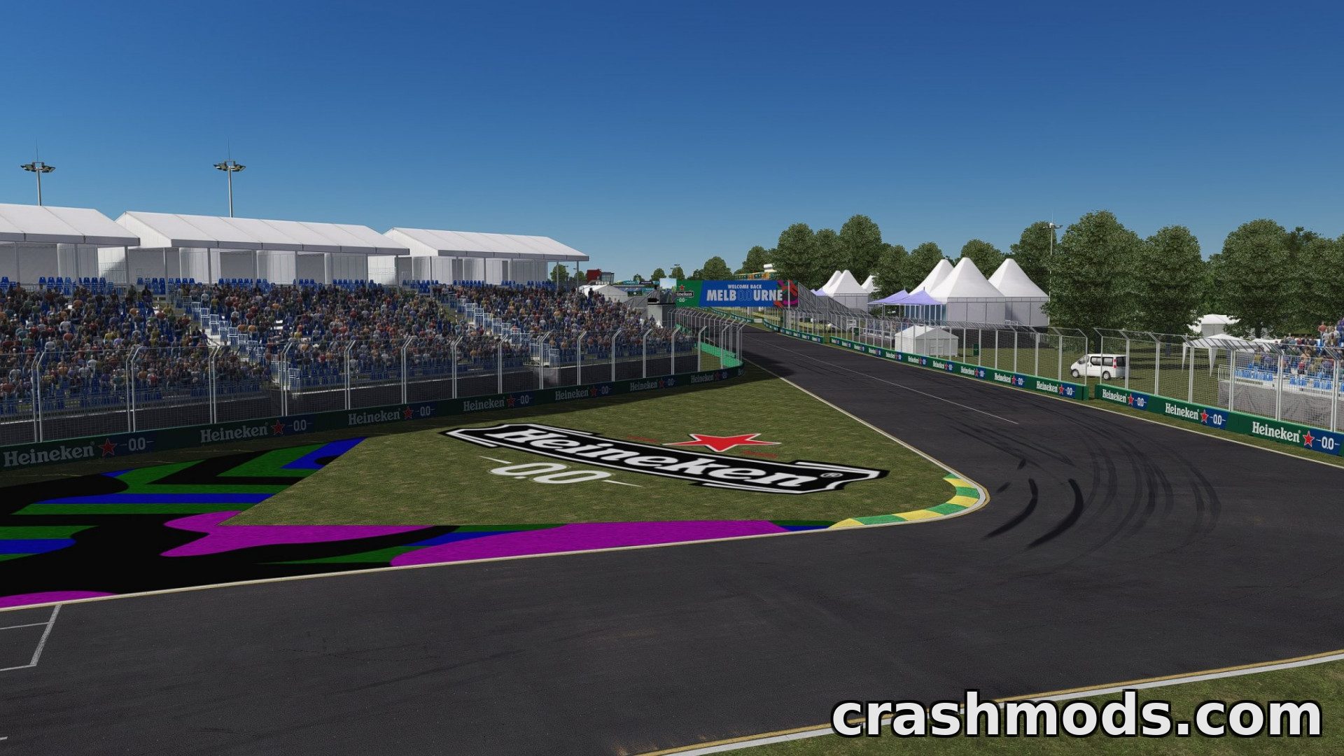 Melbourne F1 2022 Grand Prix Add-ons – Track Extension – screenshot 3