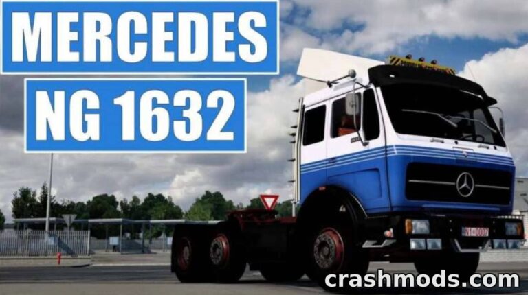 Mercedes 1632NG – Custom Accessories & Interior American Truck Simulator mod screenshot