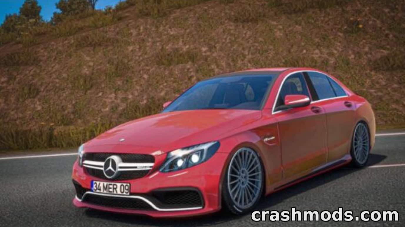 Mercedes AMG C63 S 2017 – High-Detail Car Addon – screenshot 2