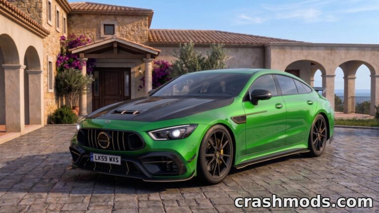 Mercedes-AMG GT 63 S E Mansory 2025 – Luxury Sport Car Experience American Truck Simulator mod screenshot