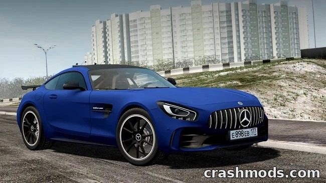 Mercedes-AMG GT R Coupe 2017 – 585 hp Rear-Drive Sports Car City Car Driving mod screenshot