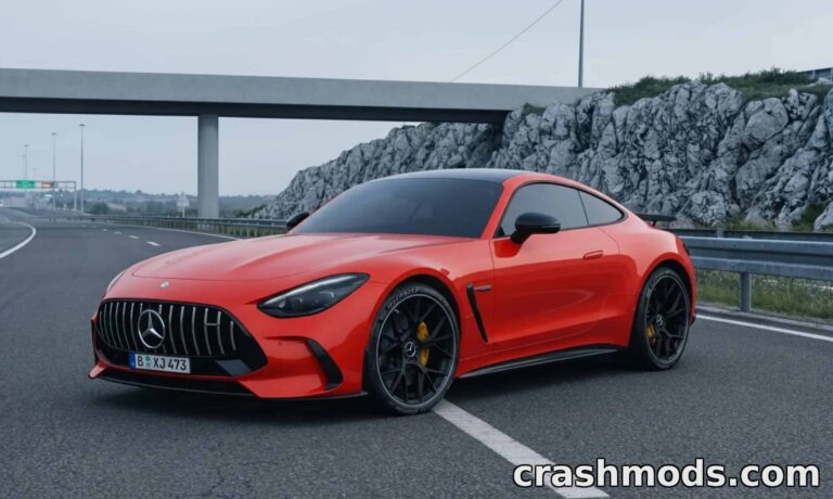 Mercedes AMG GT63 Coupe – Detailed Sports Car American Truck Simulator mod screenshot