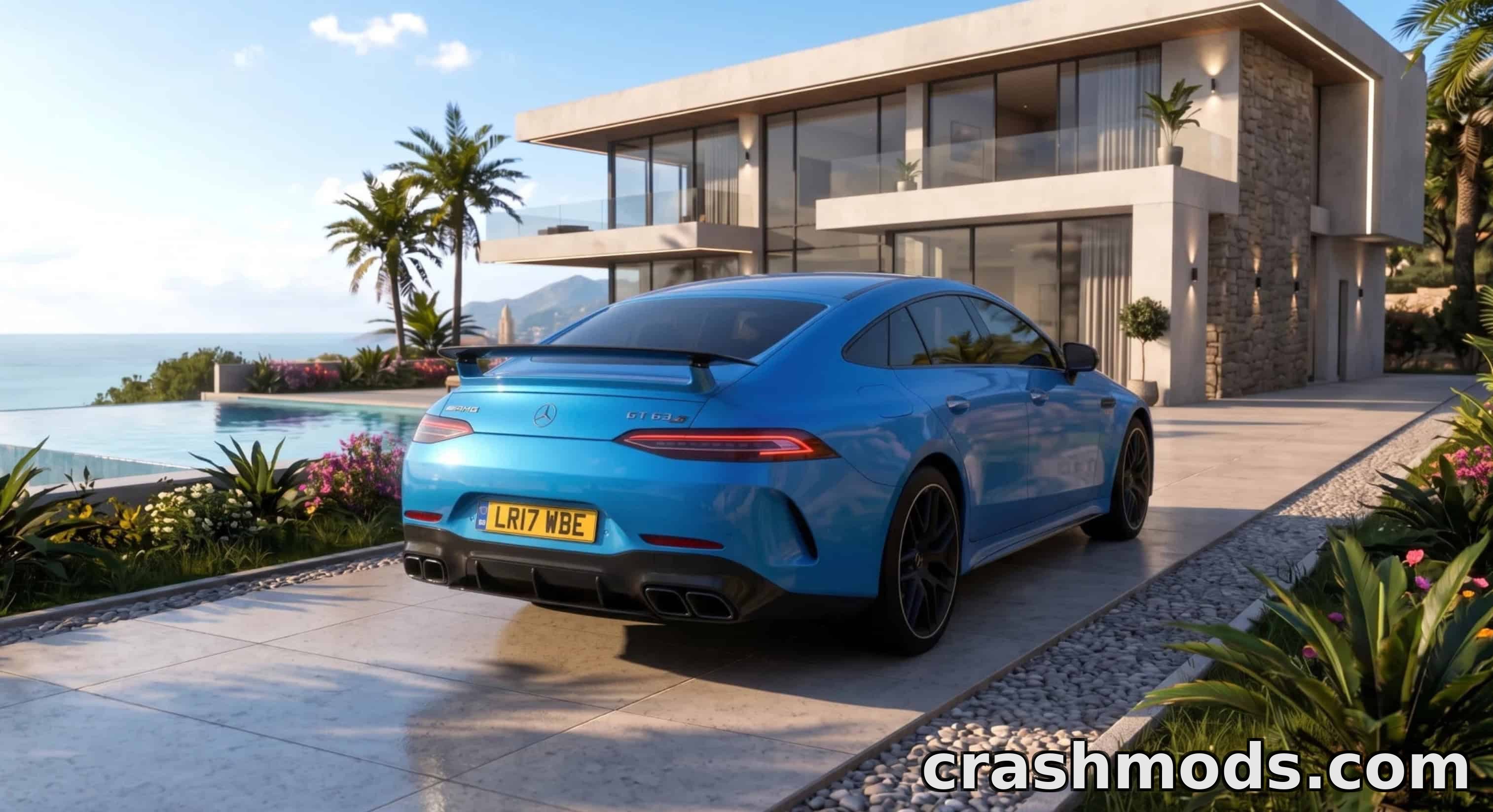 Mercedes-AMG GT63 S E-Performance – High-Detail Sports Car – screenshot 3