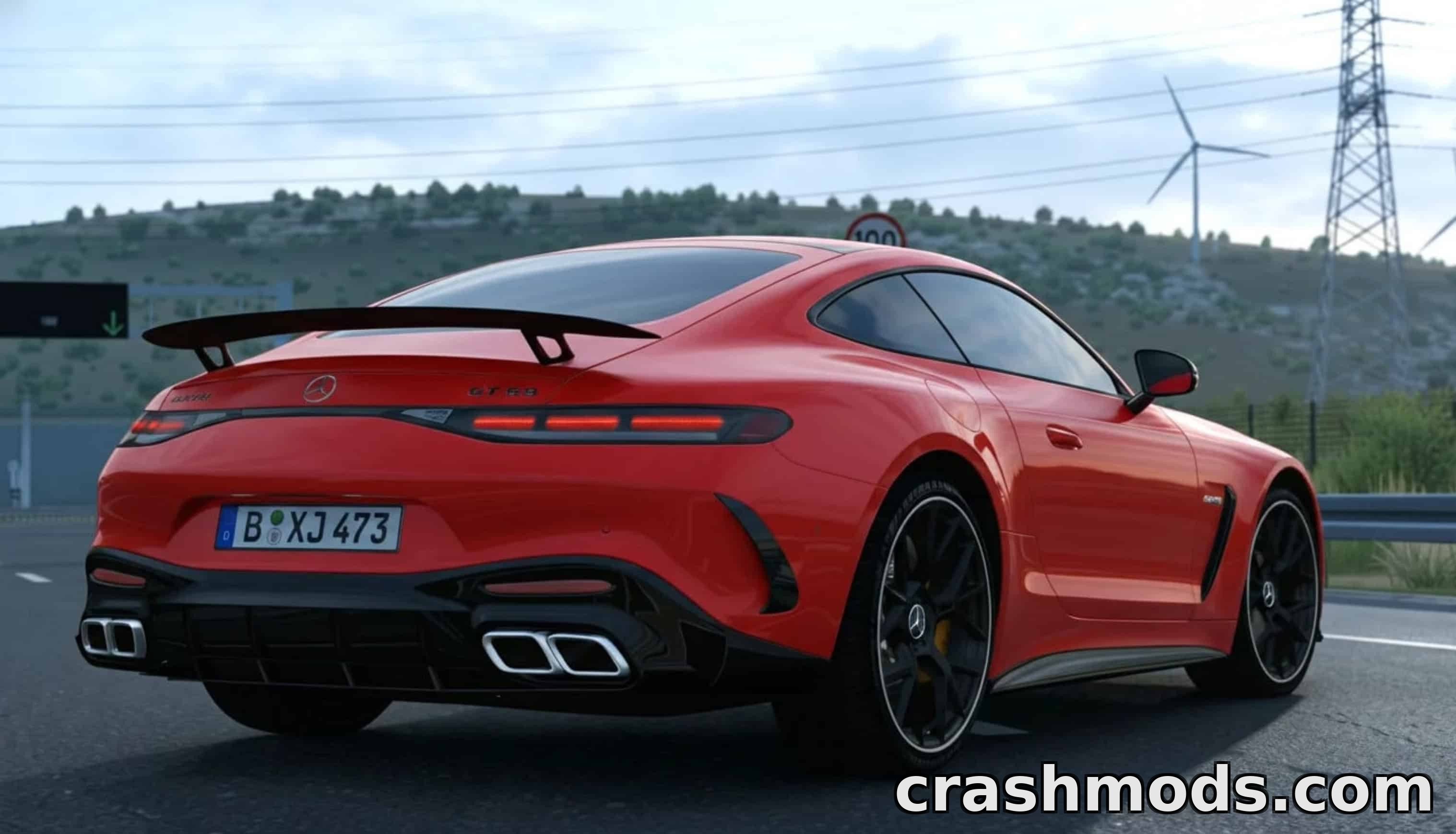 Mercedes AMG GT63 Coupe – Detailed Sports Car – screenshot 4