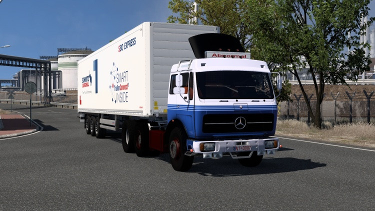 Mercedes-Benz 1632 NG – Truck with 10 Chassis and 13 Engines Euro Truck Simulator 2 mod screenshot