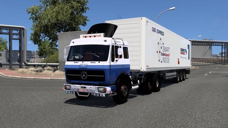 Mercedes-Benz 1632 NG – Truck with 10 Chassis and 13 Engines – screenshot 2