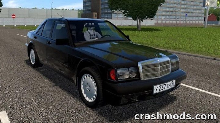 Mercedes-Benz 190 TD 2.5 – Classic German Diesel Sedan City Car Driving mod screenshot