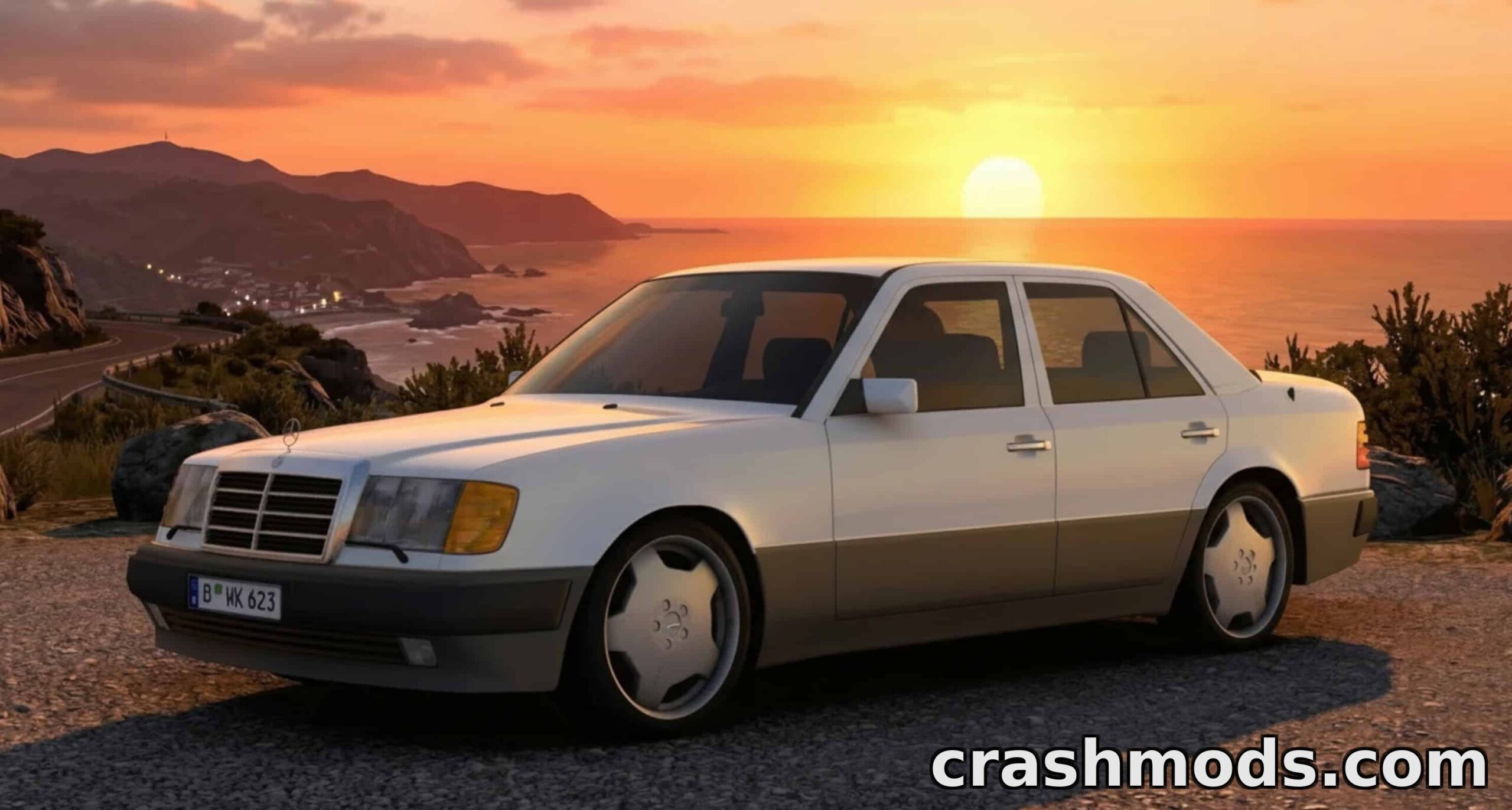 Mercedes-Benz 250D W124 (1998) – Classic Sedan Car – screenshot 1