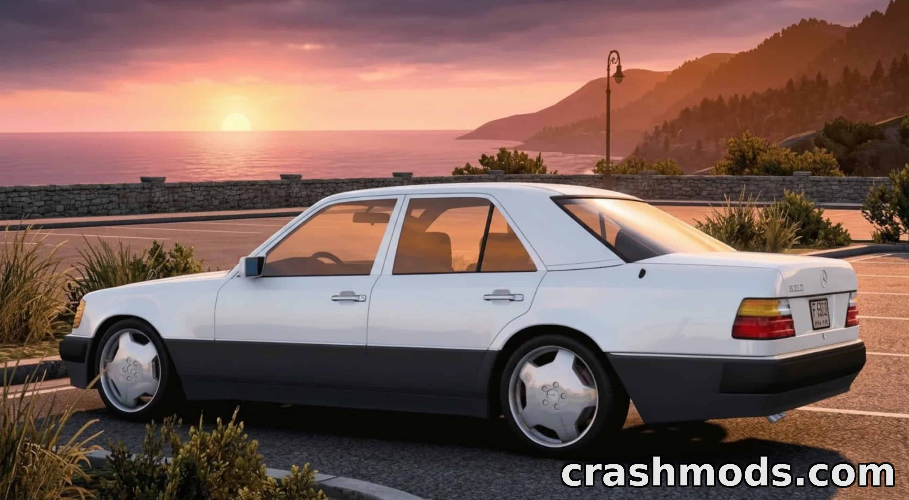 Mercedes-Benz 250D W124 (1998) – Classic Sedan Car – screenshot 4