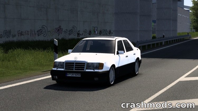 Mercedes-Benz 250D W124 1998 – Classic Sedan with Original Sound – screenshot 2