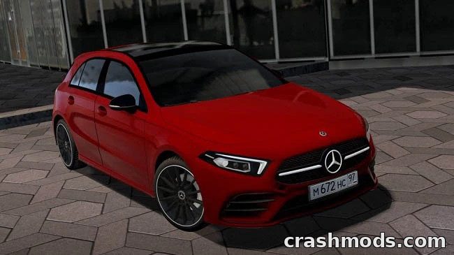 Mercedes-Benz A200 2018 – A-Class with 18 Tuning Extras City Car Driving mod screenshot