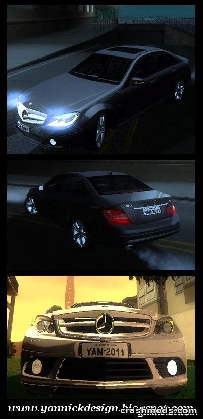 Mercedes-Benz C180 CGI Classic Special – Car by YannicK GTA San Andreas mod screenshot