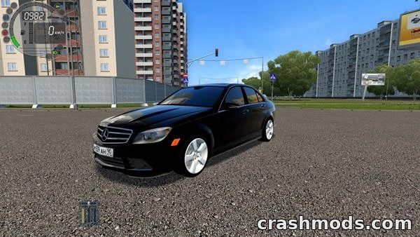 Mercedes-Benz C180 W204 Sedan City Car Driving mod screenshot