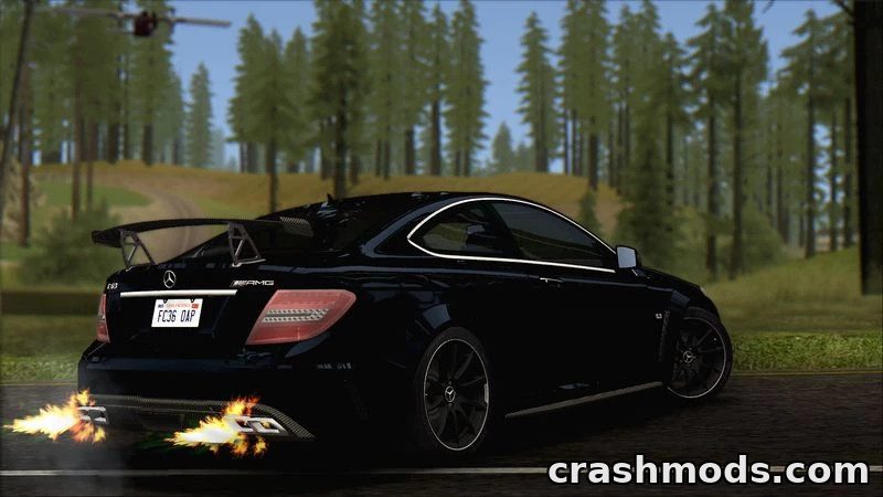 Mercedes-Benz C63 AMG – Transfender Tuning and HQ Interior – screenshot 1