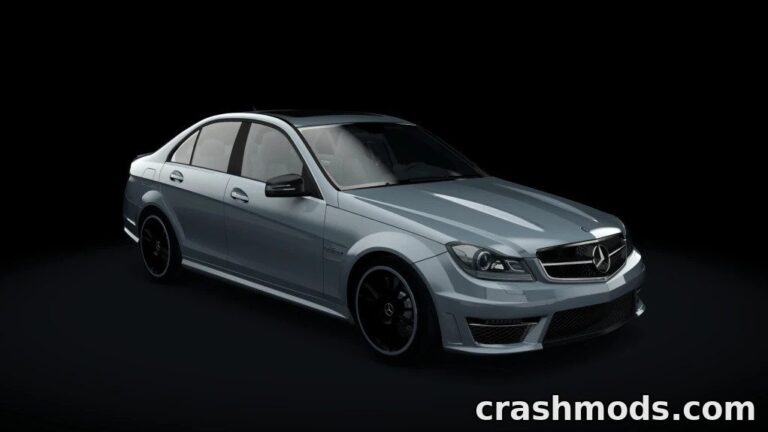 Mercedes-Benz C63 AMG W204 – Rear-Drive 451 hp Sports Car Assetto Corsa mod screenshot