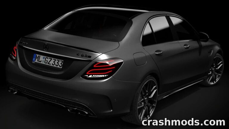 Mercedes-Benz C63s AMG W205 by MLGZ – Twin-Turbo Luxury Car Assetto Corsa mod screenshot