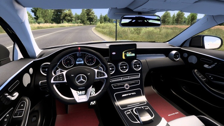 Mercedes-Benz C63s – Fully Working Car – screenshot 2