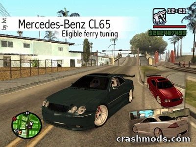 Mercedes-Benz CL65 Tuning – Modified Luxury Coupe GTA San Andreas mod screenshot