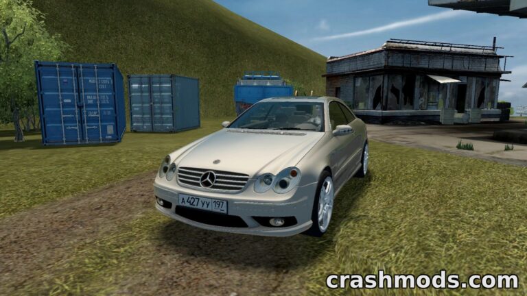 Mercedes-Benz CLK 55 AMG W209 – Bug Fix Release City Car Driving mod screenshot
