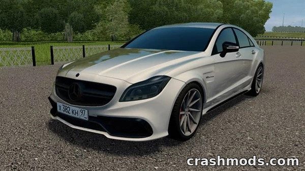 Mercedes-Benz CLS 63 AMG 4Matic 2015 – 557 hp All-Wheel Drive City Car Driving mod screenshot