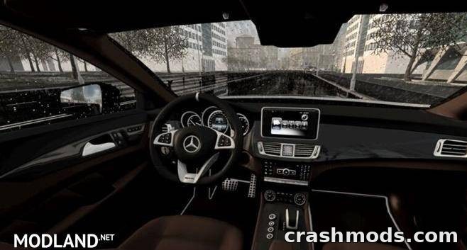 Mercedes-Benz CLS 63 AMG 4Matic – Realistic Driving and Features City Car Driving mod screenshot