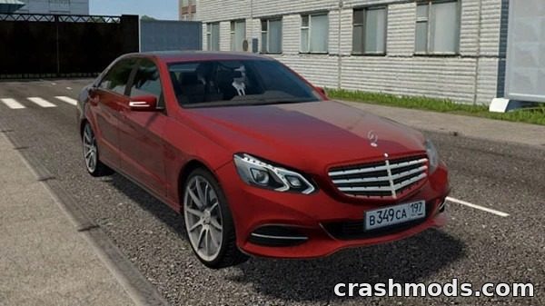 Mercedes-Benz E-Class E300 – 4WD Sedan with 7-Speed AT City Car Driving mod screenshot