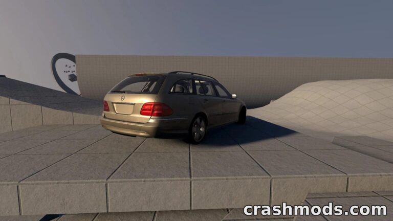 Mercedes-Benz E-Class W211/S211 – Detailed Car Pack BeamNG.drive mod screenshot