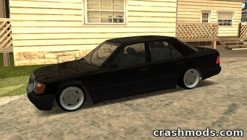 Mercedes-Benz E200 Stance – Stance-Style Car Model – screenshot 4